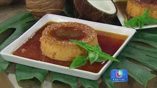 Receta de Flan de Coco con el Chef Pepin [upl. by Gabbert]