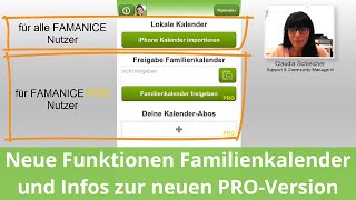 FAMANICE PRO inkl neue FamilienkalenderFunktionen [upl. by Tali]