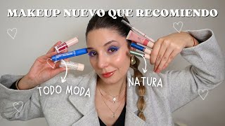 MAQUILLAJE DE TODO MODA Y NATURA LO NUEVO QUE RECOMIENDO COMPRAR👏🏻 [upl. by Dnivra310]