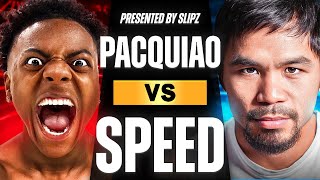 iSHOWSPEED vs MANNY PACQUIAO  FULL FIGHT [upl. by Garzon493]