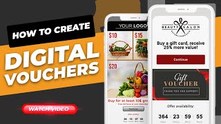 How to create a digital voucher with Coupontools [upl. by Idarb788]