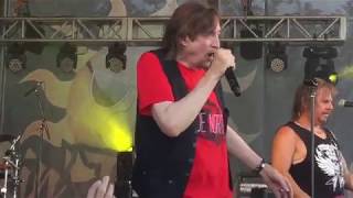 Nick Gilder amp Sweeney Todd  The Warrior  Rockin’ the Square 2018 [upl. by Noreh211]