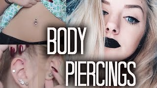 All About My Piercings 2014  Maddi Bragg [upl. by Abbot15]