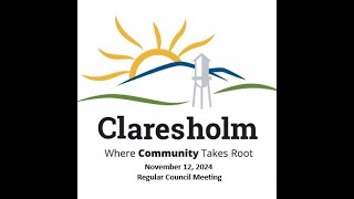 Claresholm Town Council [upl. by Moir]