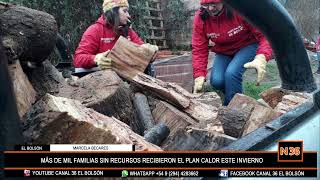 MIL FAMILIAS SIN RECURSOS RECIBIERON PLAN CALOR ESTE INVIERNO MARCELA BECARES DESARROLLO SOCIAL [upl. by Graig406]