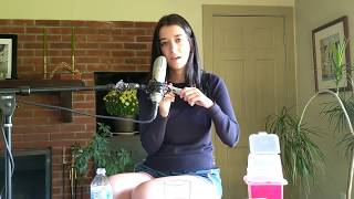 ASMR  Humira Injection for Ankylosing Spondylitis amp Crohns Disease [upl. by Latreece]