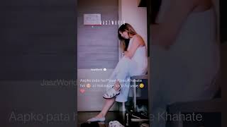 Lagi hai teri aadat mujhe jabse whatsapp status Luka Chuppi Duniyaa Kartik Aaryan Kriti Sanon Akhil [upl. by Akemyt]