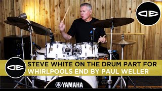 Steve White explains his drum part for Whirlpools End by Paul Weller [upl. by Arannahs]