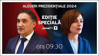 Dezbateri între Maia Sandu și Alexandr Stoianoglo Ediție specială la Jurnal TV [upl. by Nalon]