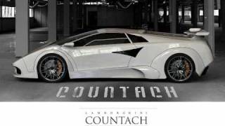 Lamborghini Countach concept EV [upl. by Kifar]