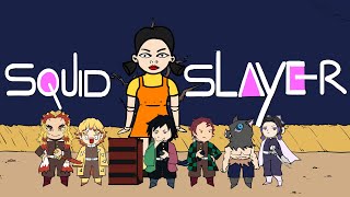 오징어 게임 데몬 슬레이어  Squid Game Demon Slayer  Animation [upl. by Iolanthe]