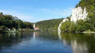 Eine Farbenfrohe Schifffahrt auf der Donau durchs Altmühltal und den Donaudurchbruch [upl. by Kauffman132]