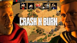 Im uploading every game of AOE2 I play until I die in 4K  415 Crash N Burn [upl. by Brest]