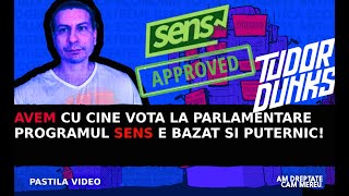 Avem cu cine vota la parlamentare Programul SENS e bazat si puternic [upl. by Meeker]