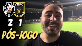 VASCO 2 x 1 VOLTA REDONDA  PÓSJOGO DIRETO DE CARIACICA  VEGETTI MARCA E VASCO VENCE MAIS UMA [upl. by Anan907]