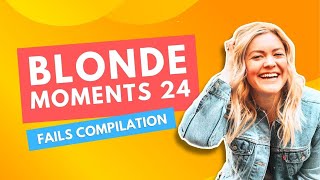 🥊 Blonde Swing and a Miss  Blondesville presents Blonde Moments 24 funny blonde fail [upl. by Dionis]