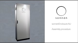 sonnenBatterie  sonnenEnclosure AU  Assembly Video [upl. by Acinorrev228]