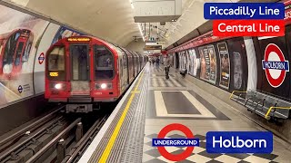 Transport for London Vlog 11 Holborn Station  London Underground [upl. by Euqinot171]