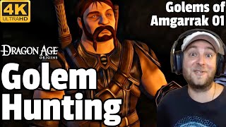 Dragon Age Origins 2021 Remastered  How To Start Golems of Amgarrak 01  Lets Play Walkthrough [upl. by Sion]