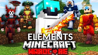 100 Players Simulate Minecrafts Elemental Tournament [upl. by Talanta]