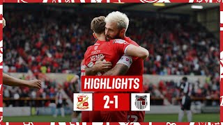 Match Highlights Swindon Town v Grimsby Town [upl. by Irol]