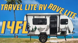 2025 Travel Lite 14FL Rove Lite RV Lightweight Travel Trailer travellite rovelite traveltrailer [upl. by Tesler]