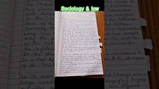 sociology amp law lawexam lawnotes [upl. by Deppy]