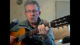 Apprendre la guitare  LOrage Georges Brassens [upl. by Nirb]