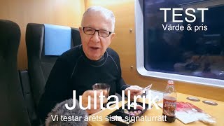 20181213 SJS JULTALLRIK  Vi testar årets julmatupplevelse på tåg [upl. by Irmine]