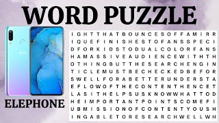 🔍 FIND THE WORD Can You Spot Your Favorite PHONE BRANDS 📱💡  Ultimate Word Search Challenge 3 [upl. by Aeriel493]