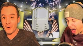 I PACKED AN ICON PRANK ON MAT HAHAHA  FIFA 19 ULTIMATE TEAM PACK OPENING [upl. by Gardener]