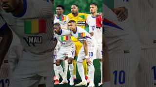 🌍 El origen de los futbolistas de Francia [upl. by Adiarf804]