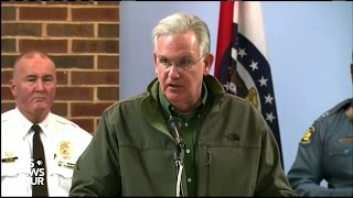 Missouri Gov Jay Nixon speaks on violence promises significant National Guard increase [upl. by Emylee279]