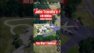 John Travoltas Airport House A 10M Mansion You Wont Believe [upl. by Joceline]