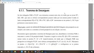 Teorema de Desargues quotGeometria Projectiva [upl. by Adolfo]