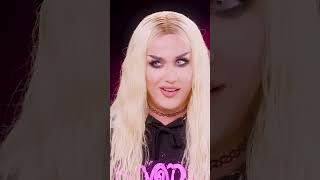 Adore Delano revisits her Season 6 Snatch Game character 😂 ThePitStop DragRace Shorts [upl. by Elatia]