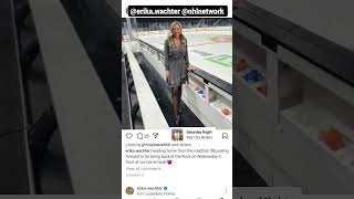 ERIKA WACHTER nhlnetwork 1082024 [upl. by Clorinda]