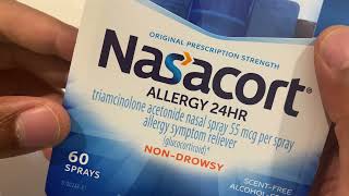 Nasacort Nasal Spray Review 4K [upl. by Nerej798]