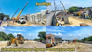 Ayodhya development updateayodhya flyover construction workRamMandirNew updateRampath marg [upl. by Flora]