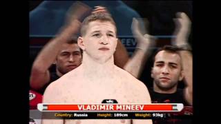 Igor Jurkovic vs Vladimir Mineev WFC 12 Fight Video part1 [upl. by Apthorp]