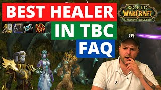 What class is the best healer in Classic TBC FAQ about Druid Priest Shaman and Paladin [upl. by Akciret]