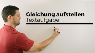 Gleichung aufstellen aus Text heraus Produkt Summe aus  Mathe by Daniel Jung [upl. by Ednargel235]