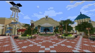 Minecraft Disneyland Paris sur MinecraftFront Lot V2 [upl. by Aerdnaed971]