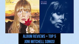 Joni Mitchell’s ‘Clouds’ amp ‘Blue’ album review  top 5 songs of hers [upl. by Ahsatsana]