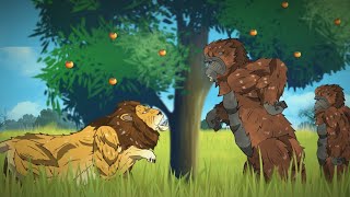 GIGANTOPITHECUS VS CAVE LION [upl. by Joannes406]