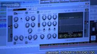 【DEMO】SONAR VSTUDIO 100 2 [upl. by Khan]