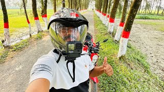 প্রাকৃতিক সৌন্দর্যে ঘেরা আমাদের এলাকা🥰 vlog motovlog fenian biker [upl. by Anikahs230]