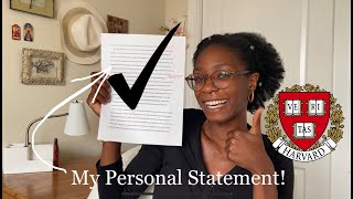 Reading My Statement of Purpose  Tips  Harvard Grad School [upl. by Meisel81]