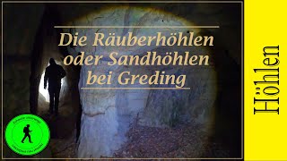 Die Räuberhöhlen oder Sandhöhlen bei Greding  4K [upl. by Anola]