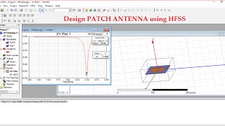 Microstrip Patch Antenna  Using HFSS 2022  Design for Any Frequency With MATLAB Code [upl. by Mchail]